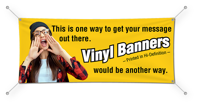 Image of Outdoor Vinyl Banner